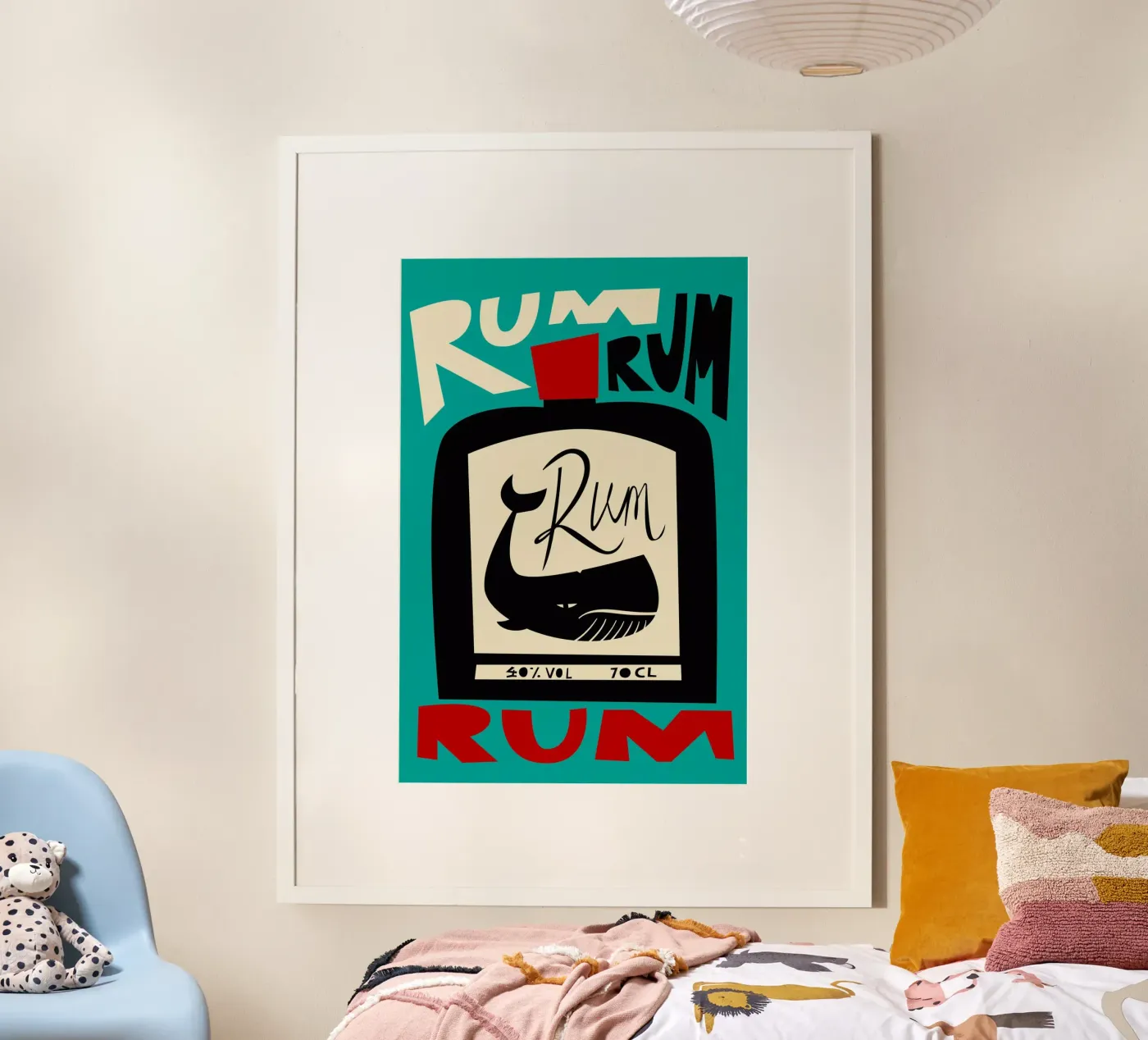 Rhum poster de Fox & Velvet