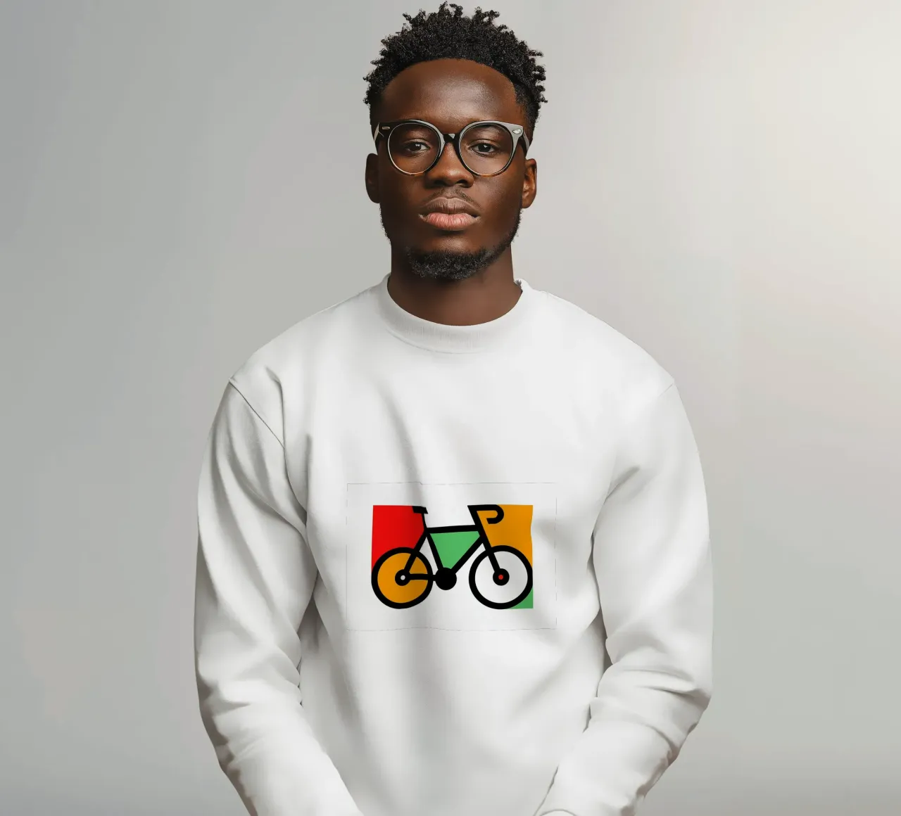 Bicicleta sudadera de Albert S Jacob