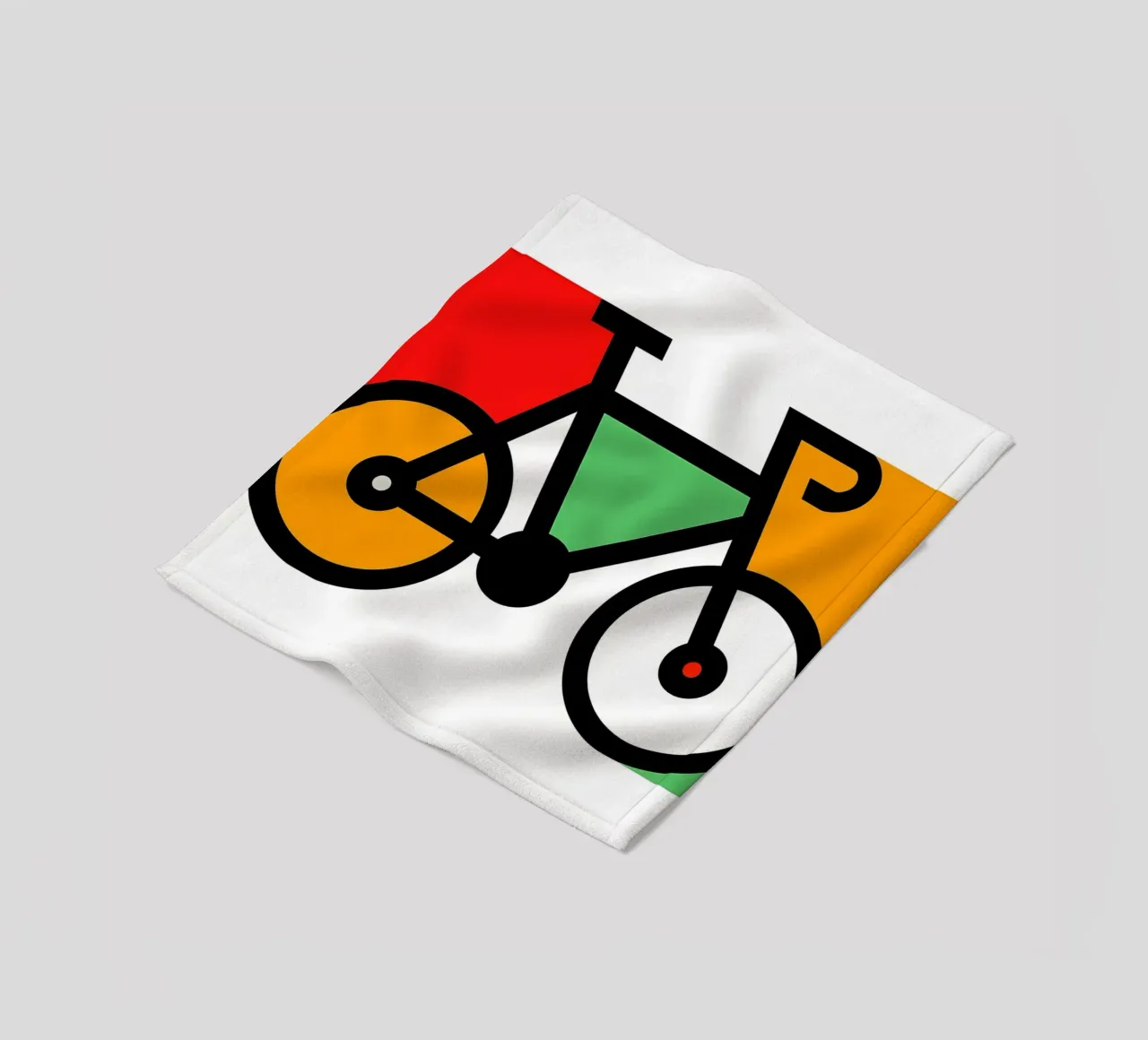 Fiets fleecedeken van Albert S Jacob