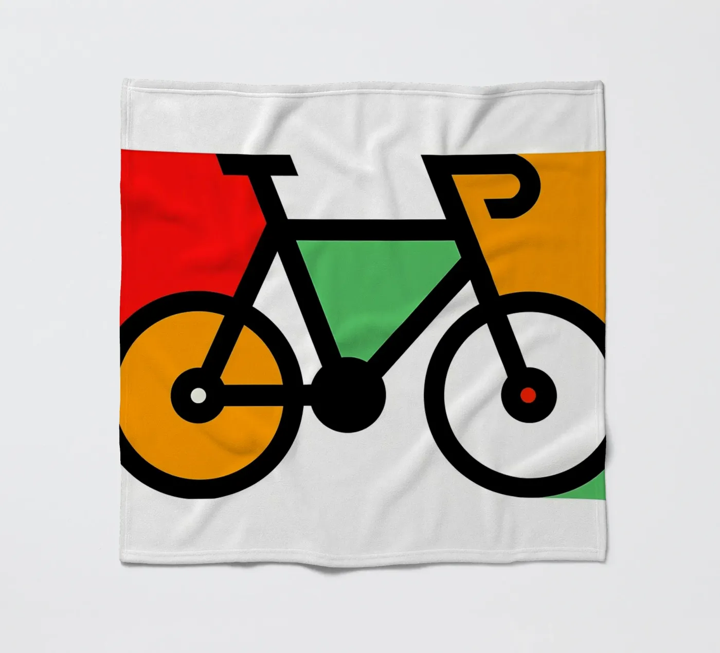 Bicycle Fleecedecke von Albert S Jacob