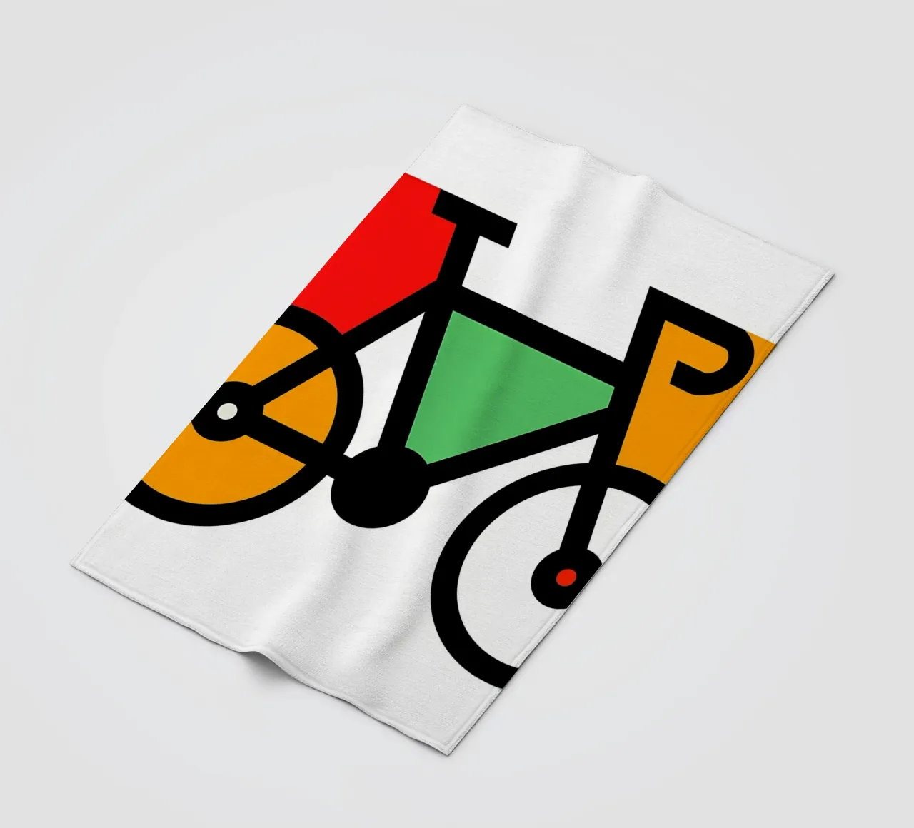 Fiets fleecedeken van Albert S Jacob