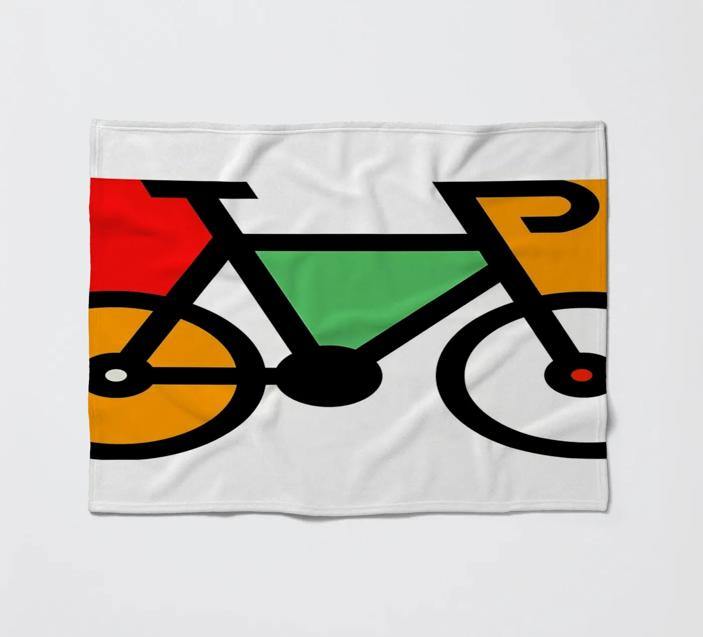 Bicycle Fleecedecke von Albert S Jacob
