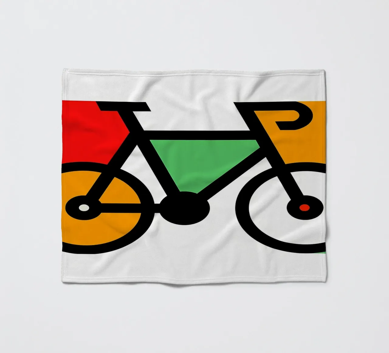 Fiets fleecedeken van Albert S Jacob