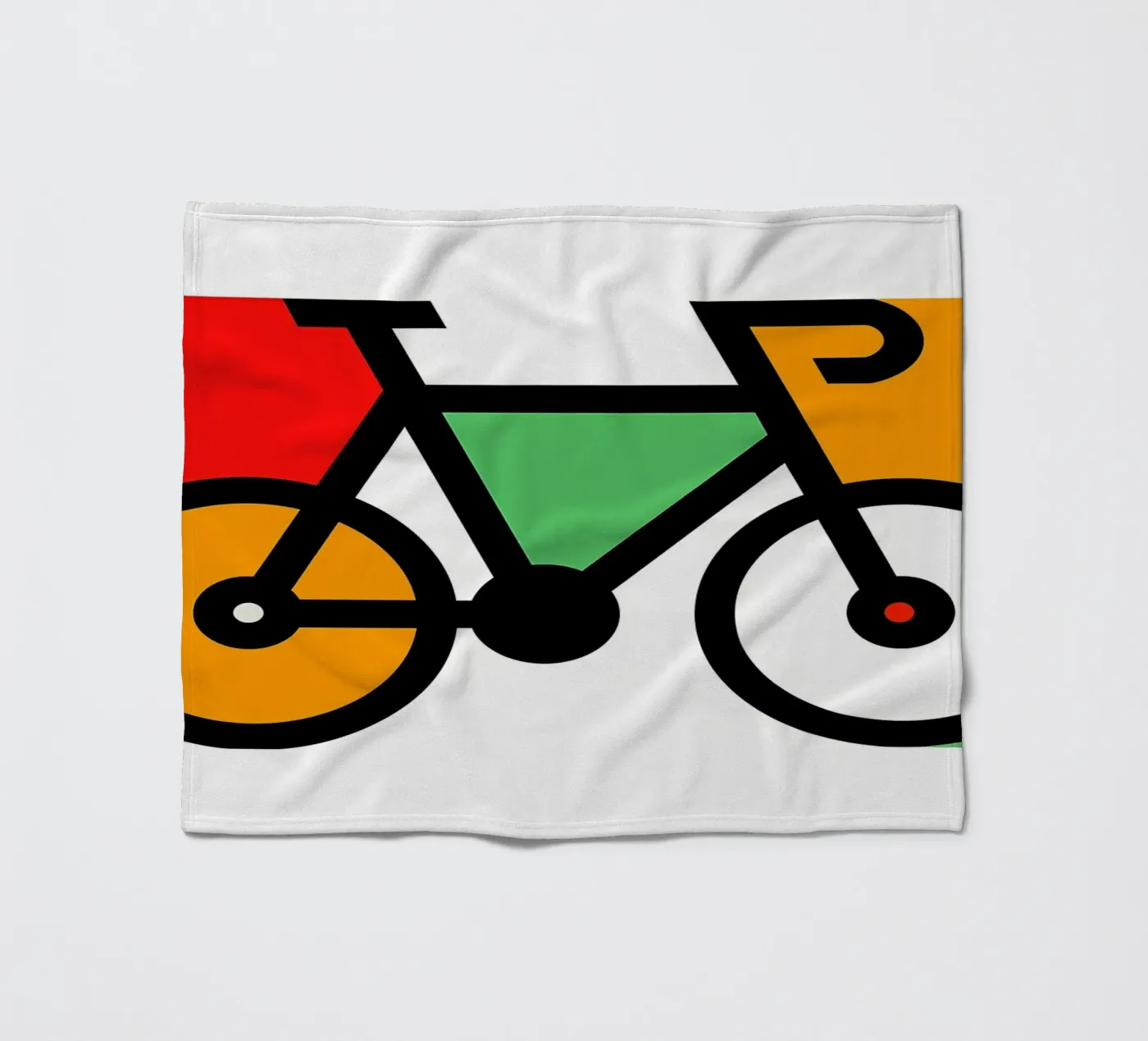 Bicycle Fleecedecke von Albert S Jacob