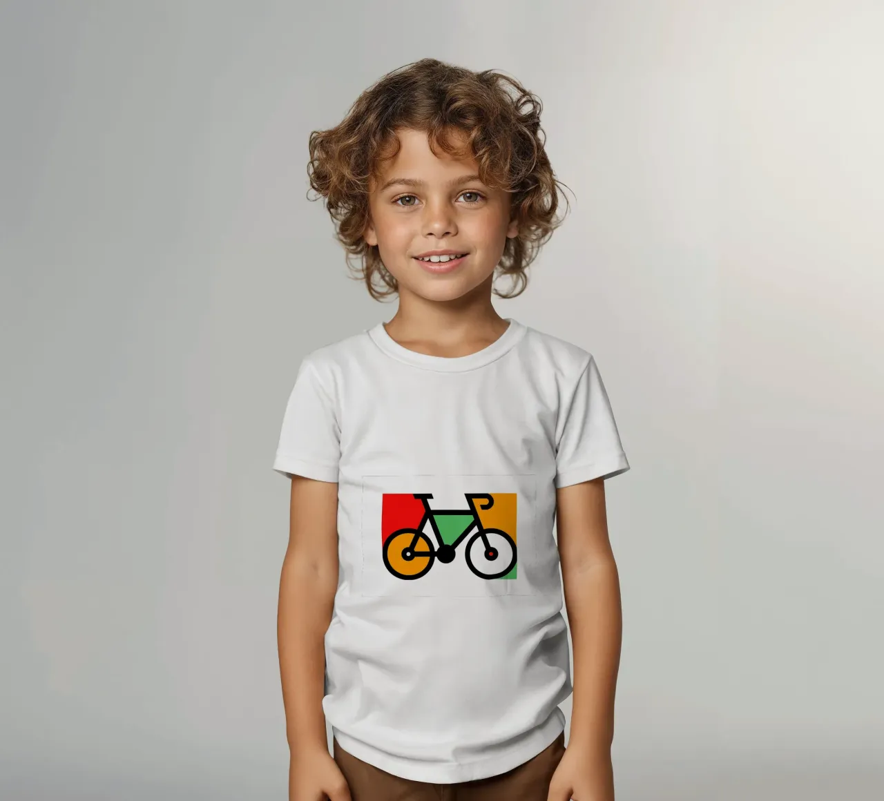 Fiets kinder t-shirt van Albert S Jacob