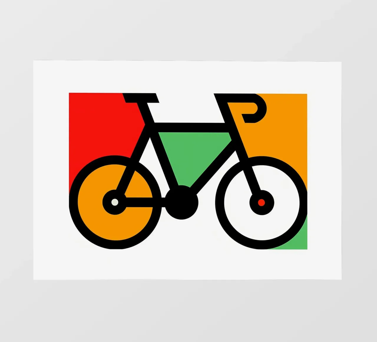 Fiets fotobehang van Albert S Jacob