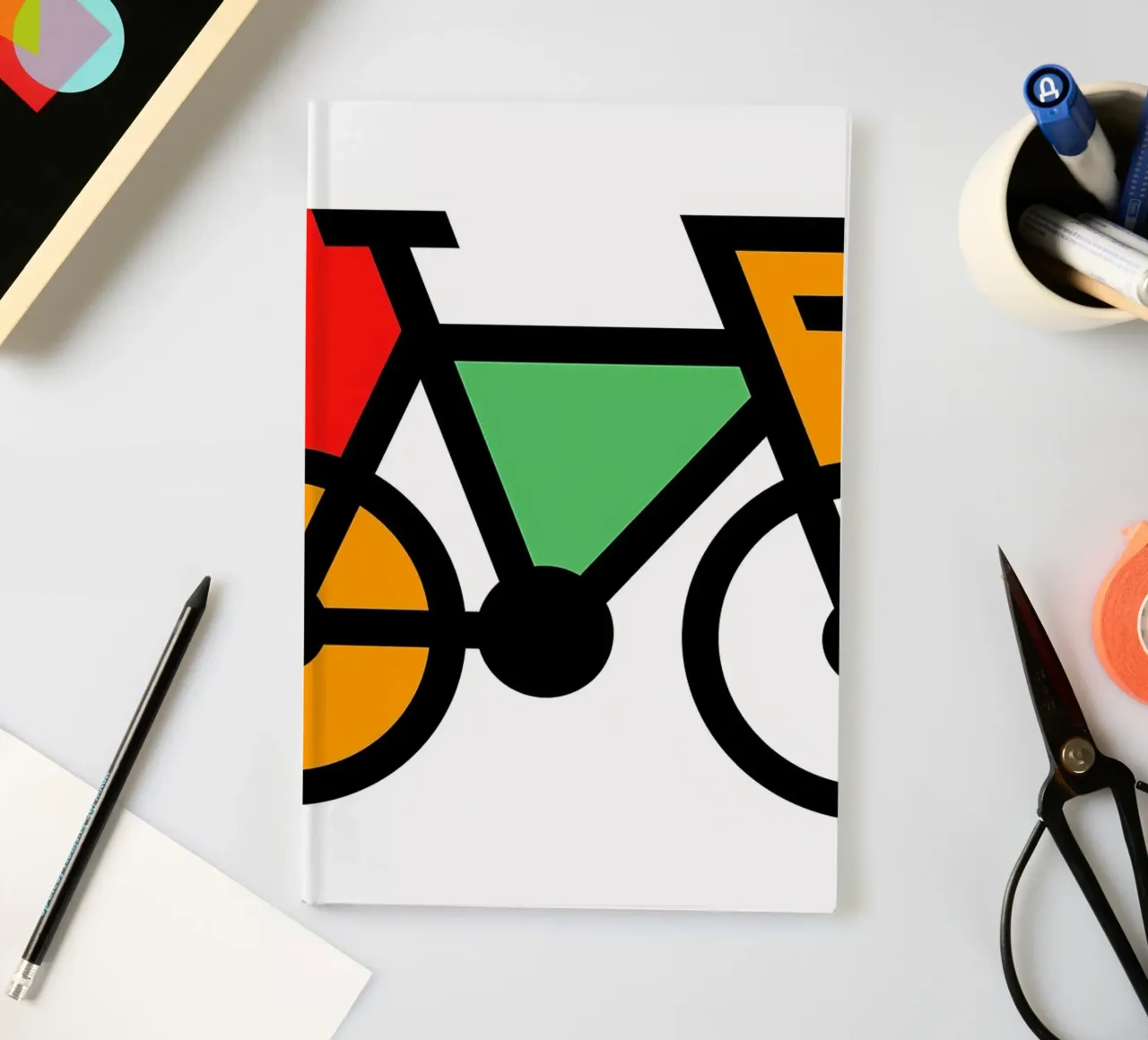 Bicycle notebook by Albert S Jacob