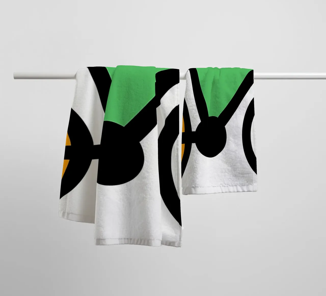 Bicycle towel by Albert S Jacob