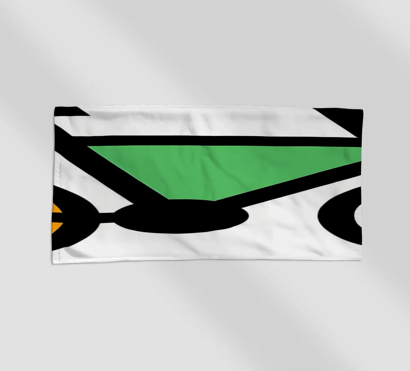 Bicycle beach towel by Albert S Jacob