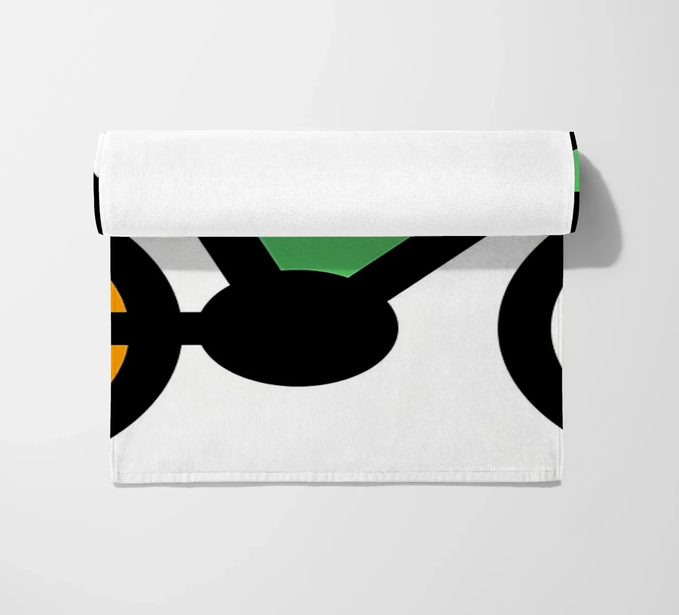 Bicycle beach towel by Albert S Jacob