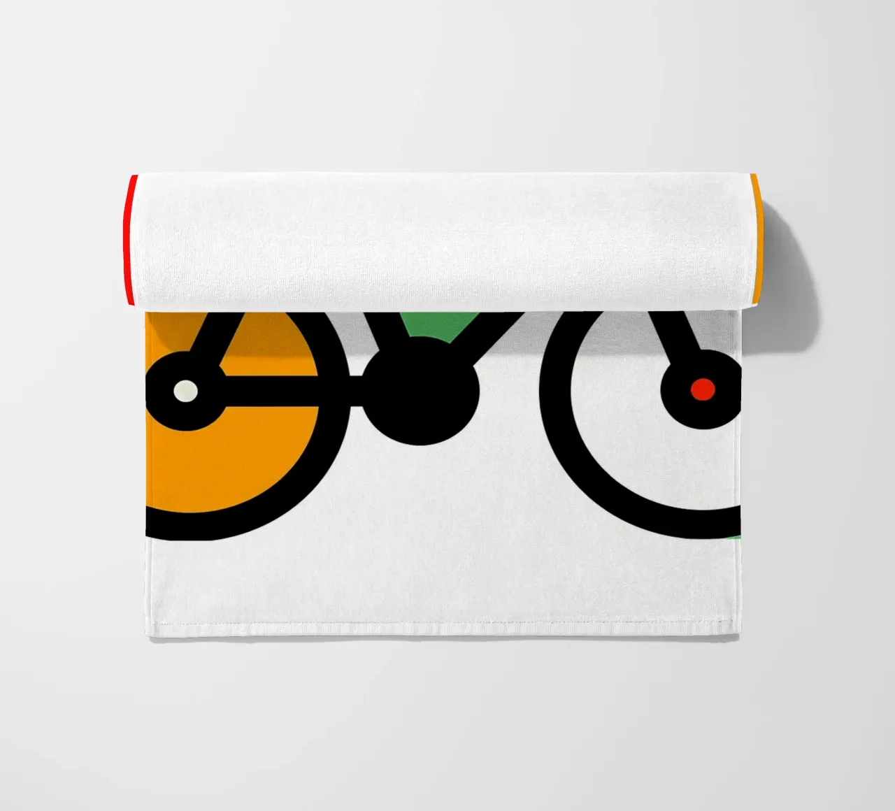 Bicicletta telo mare da Albert S Jacob