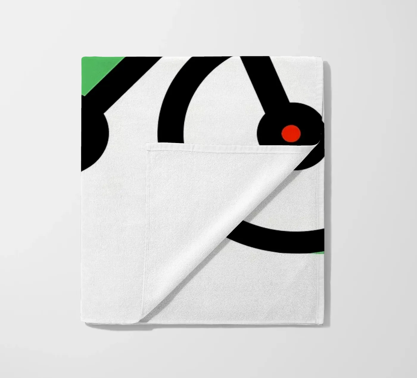 Bicycle beach towel by Albert S Jacob