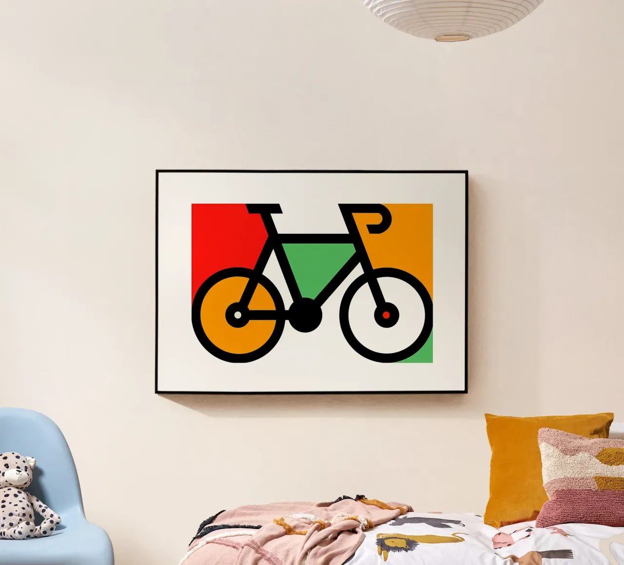 Bicyclette plexiglas de Albert S Jacob