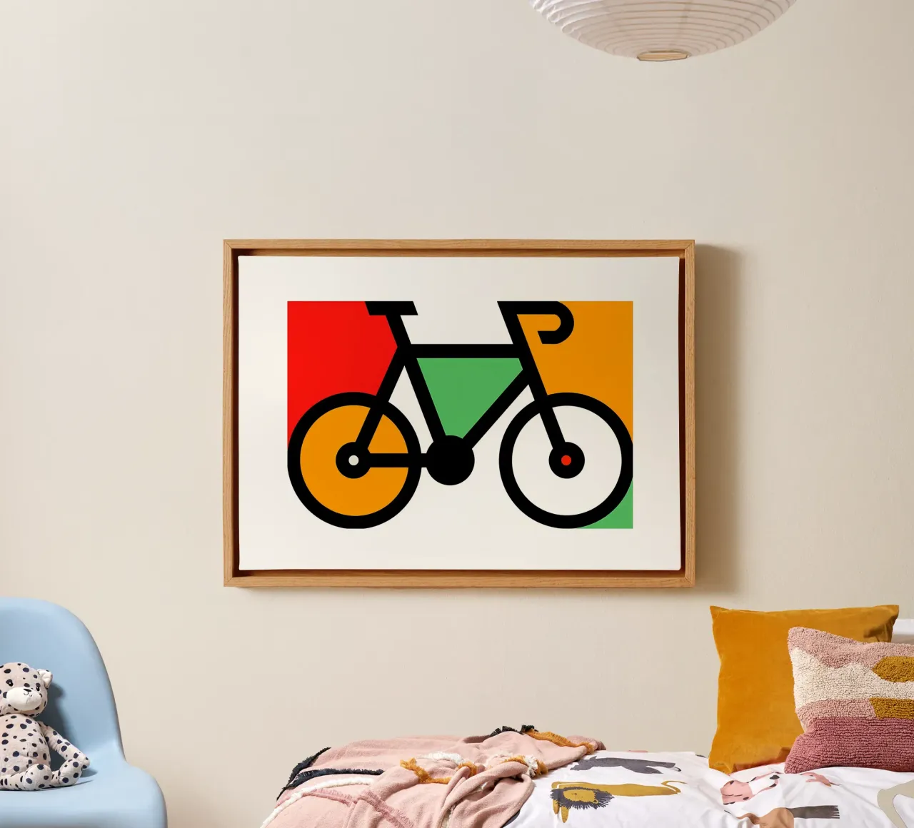 Bicicletta tela da Albert S Jacob