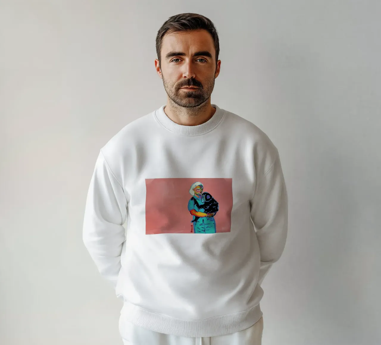 Jane Goodall 1 sudadera de Blanca Nuñez Pozuelo