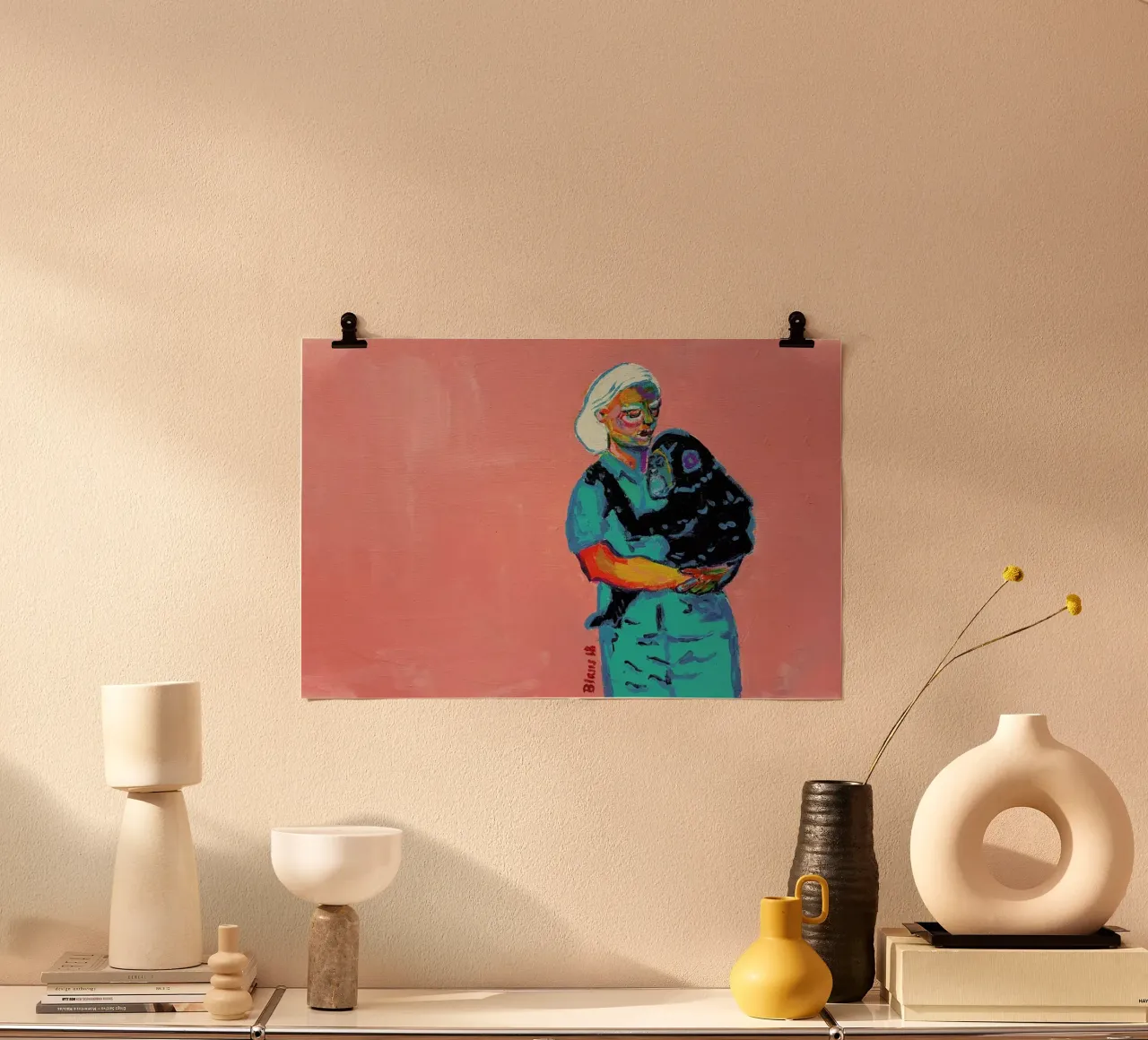 Jane Goodall 1 poster da Blanca Nuñez Pozuelo
