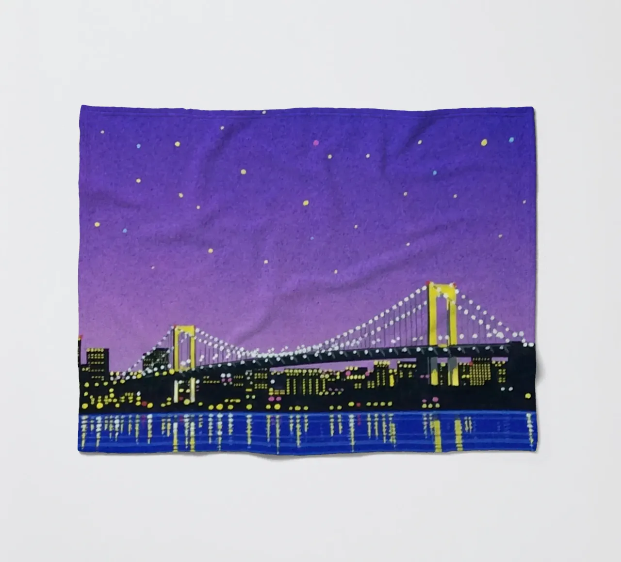 Ponte bello - Orgoglio Hiroshi Nagai coperta in pile da Perdana shop