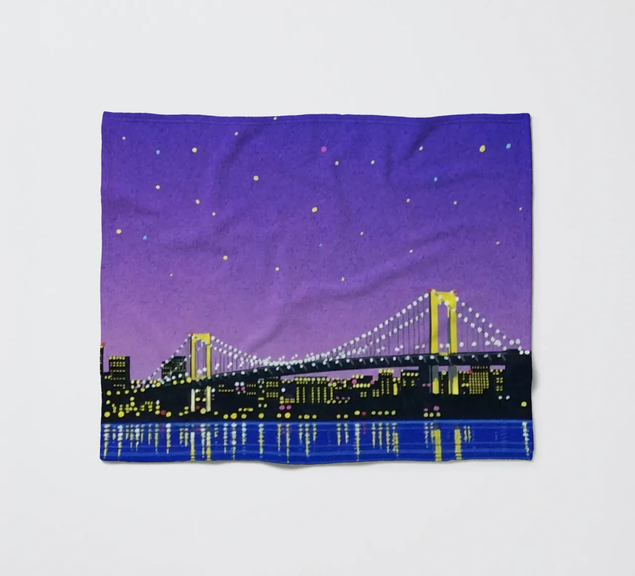 Ponte bello - Orgoglio Hiroshi Nagai coperta in pile da Perdana shop
