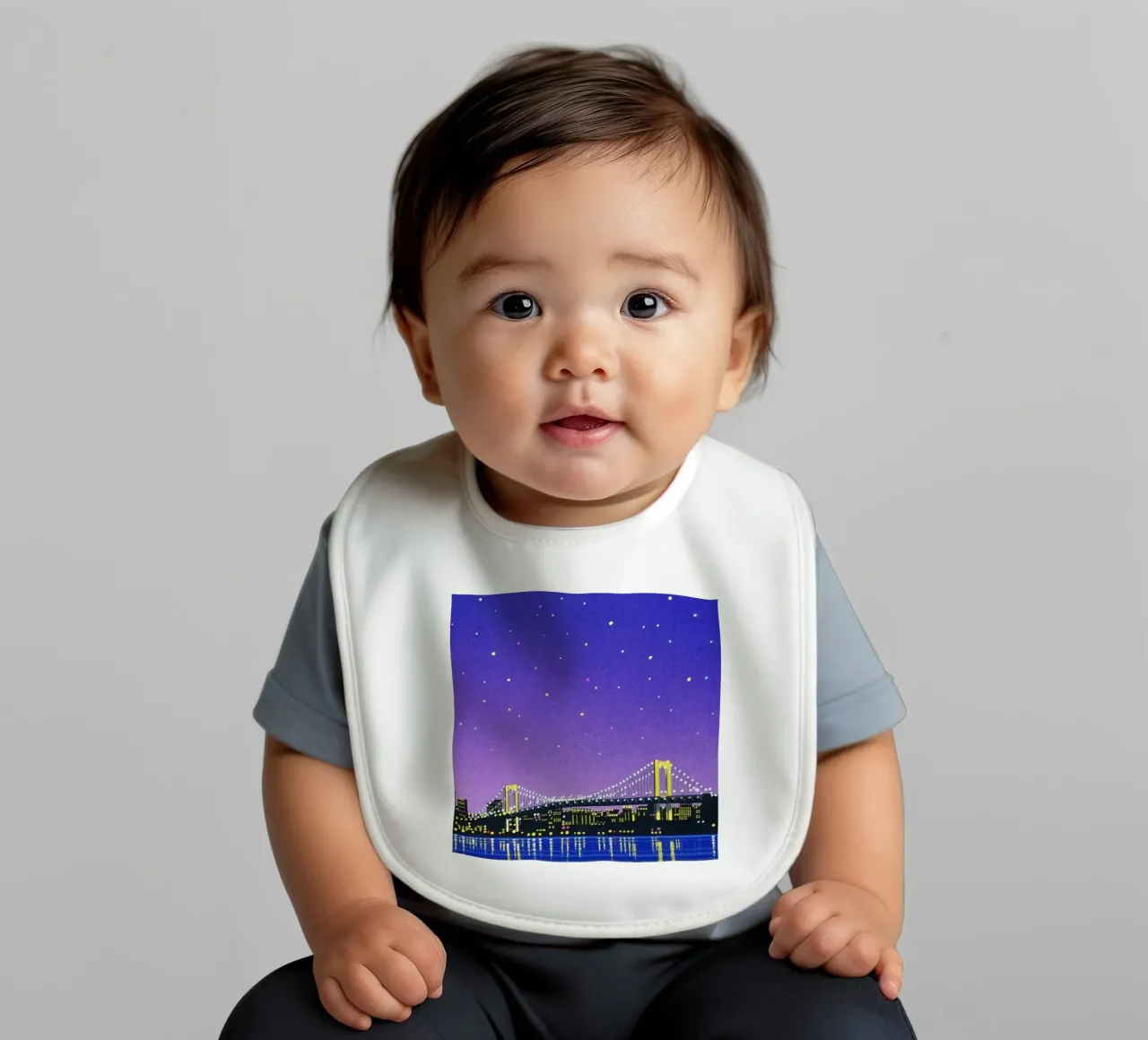 Ponte bello - Orgoglio Hiroshi Nagai bavaglino da Perdana shop