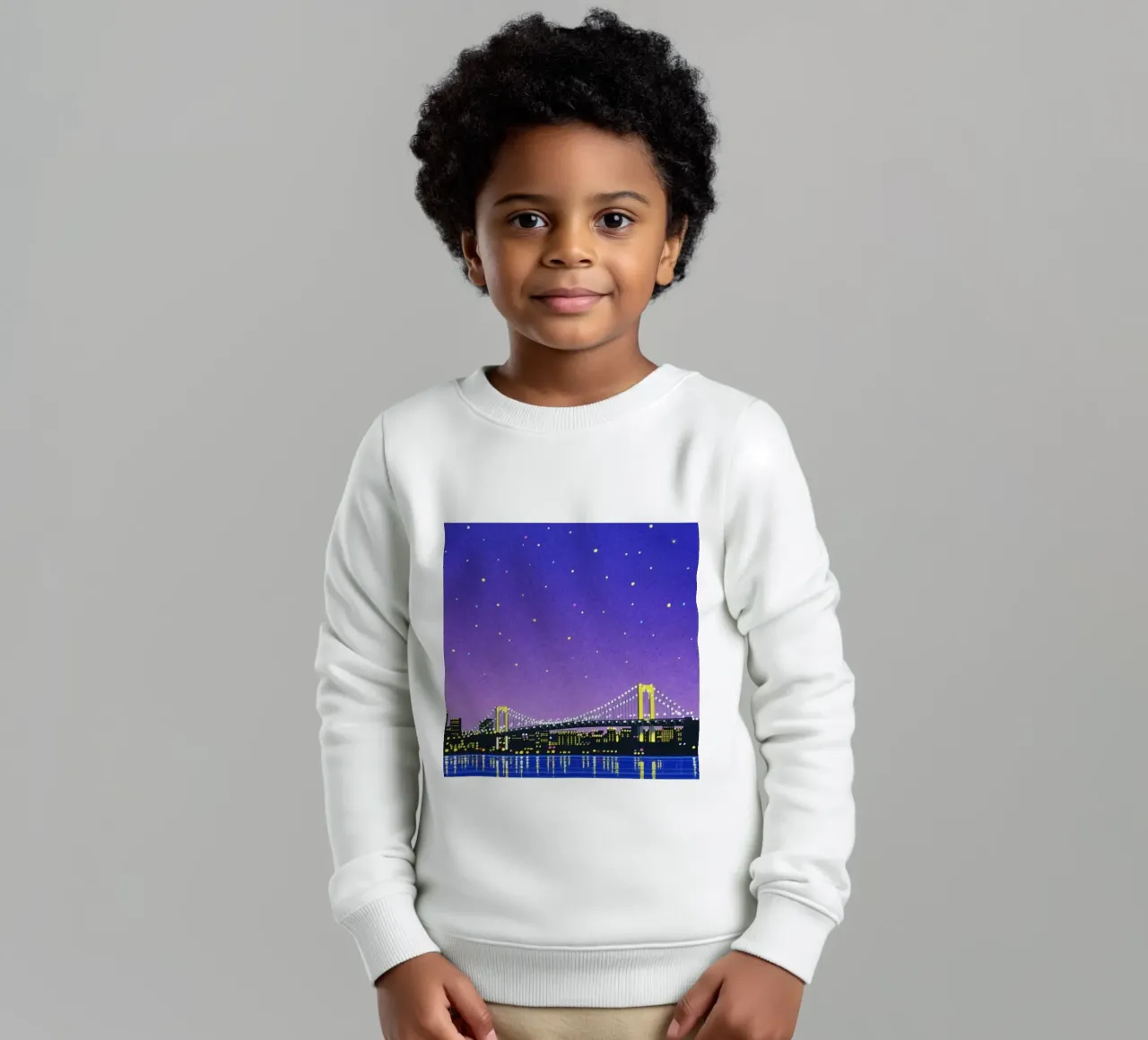 Ponte bello - Orgoglio Hiroshi Nagai felpa bambino da Perdana shop