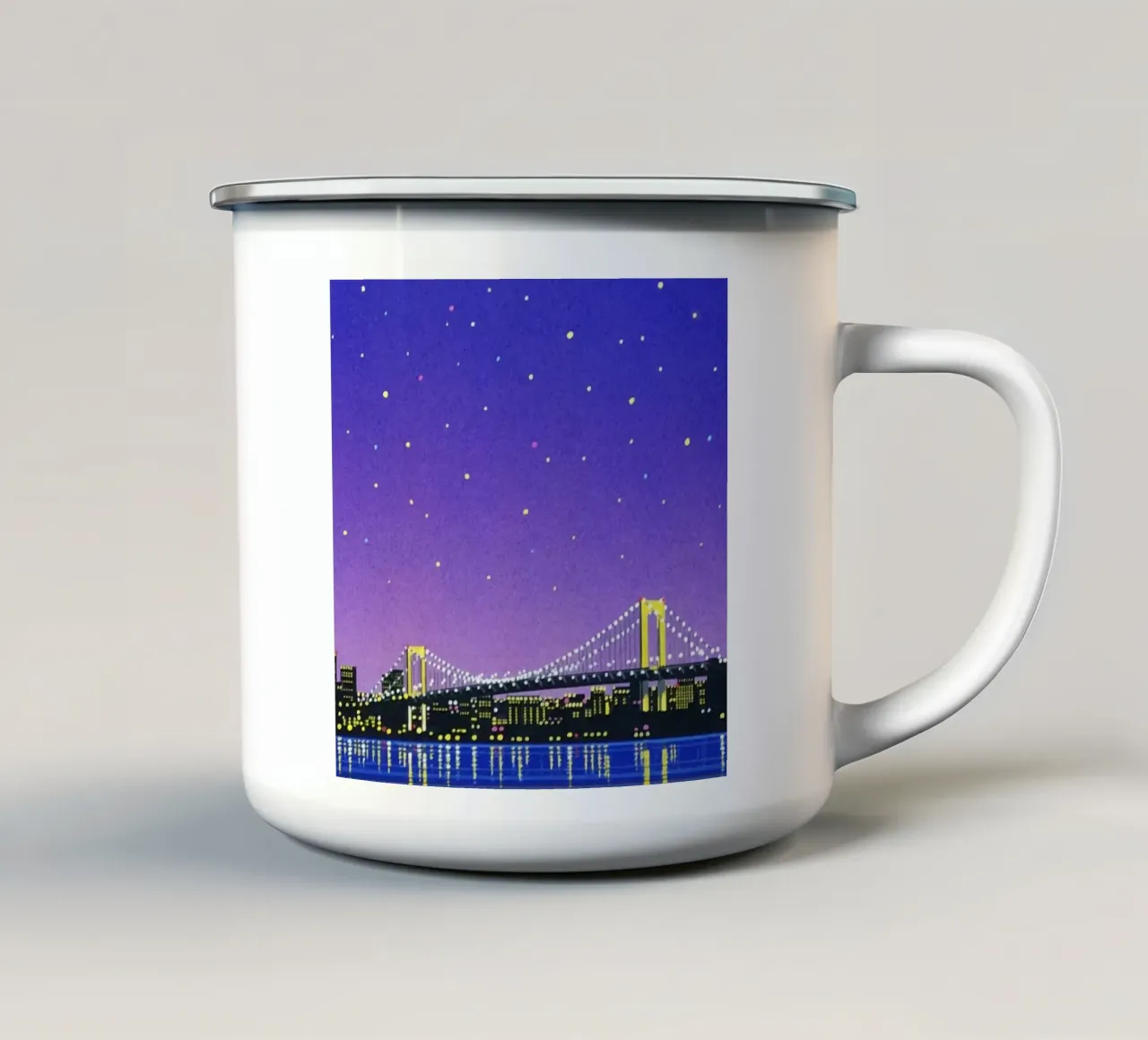 Ponte bello - Orgoglio Hiroshi Nagai tazza in smalto da Perdana shop