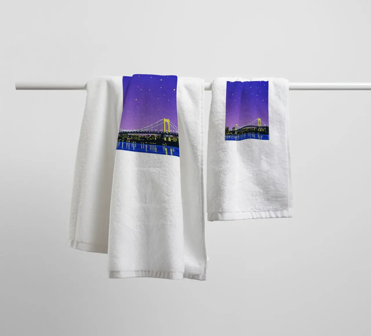 Ponte bello - Orgoglio Hiroshi Nagai asciugamano da bagno da Perdana shop