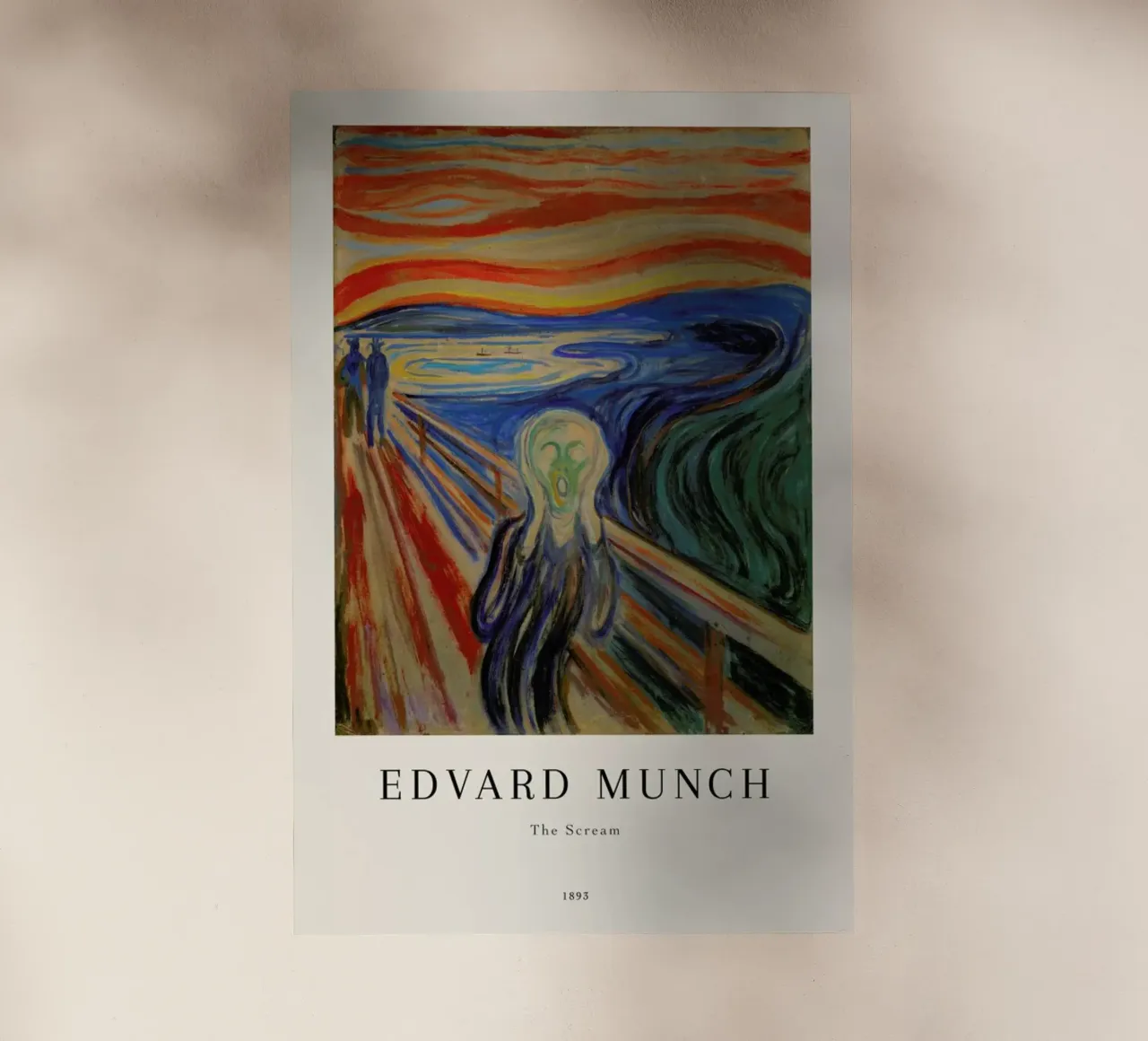 Munch - The Scream pellicola backlit da ARTOTHEK