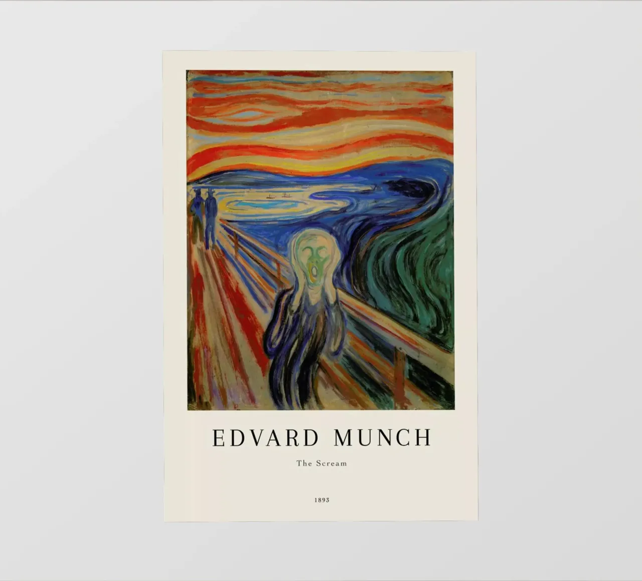 Munch - The Scream telo in pvc da ARTOTHEK