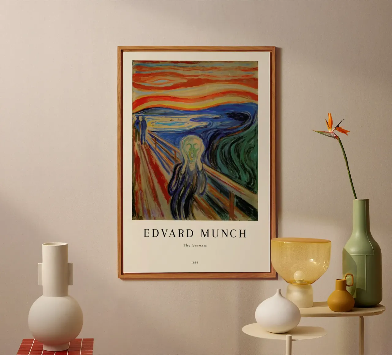 Munch - The Scream alluminio dibond da ARTOTHEK