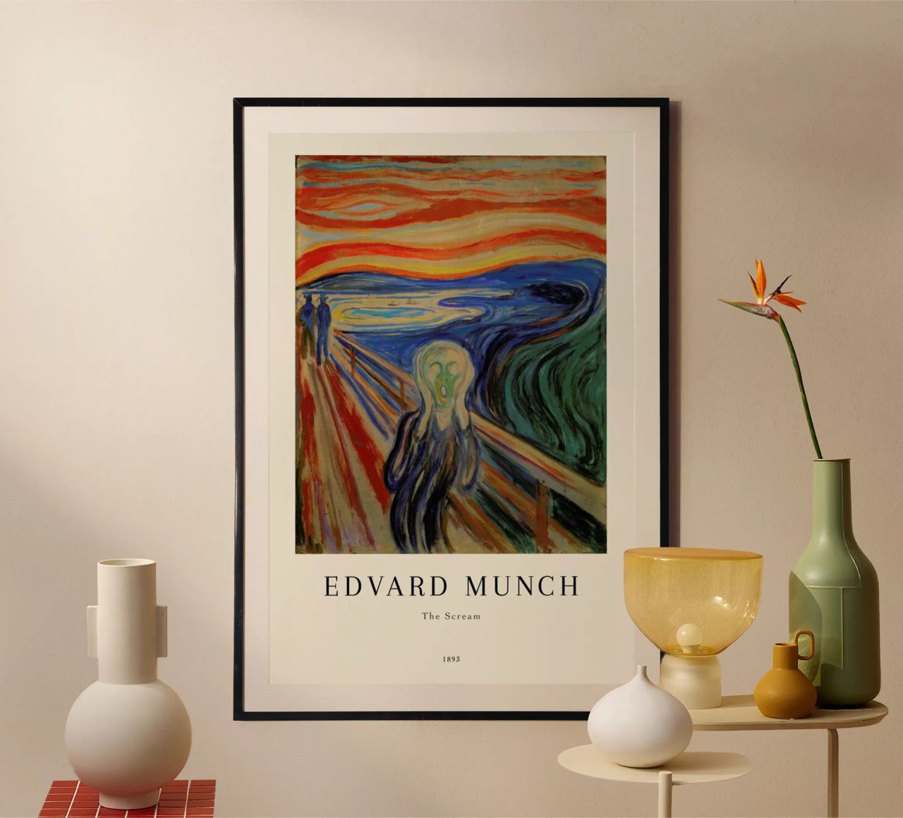 Munch - The Scream Poster von ARTOTHEK