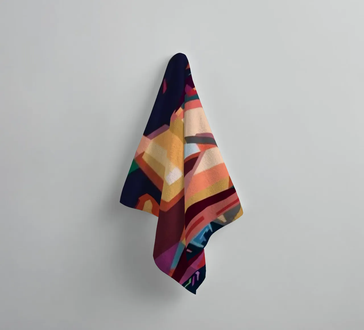 David Draiman Disturbed vocalist towel by Hantamrata