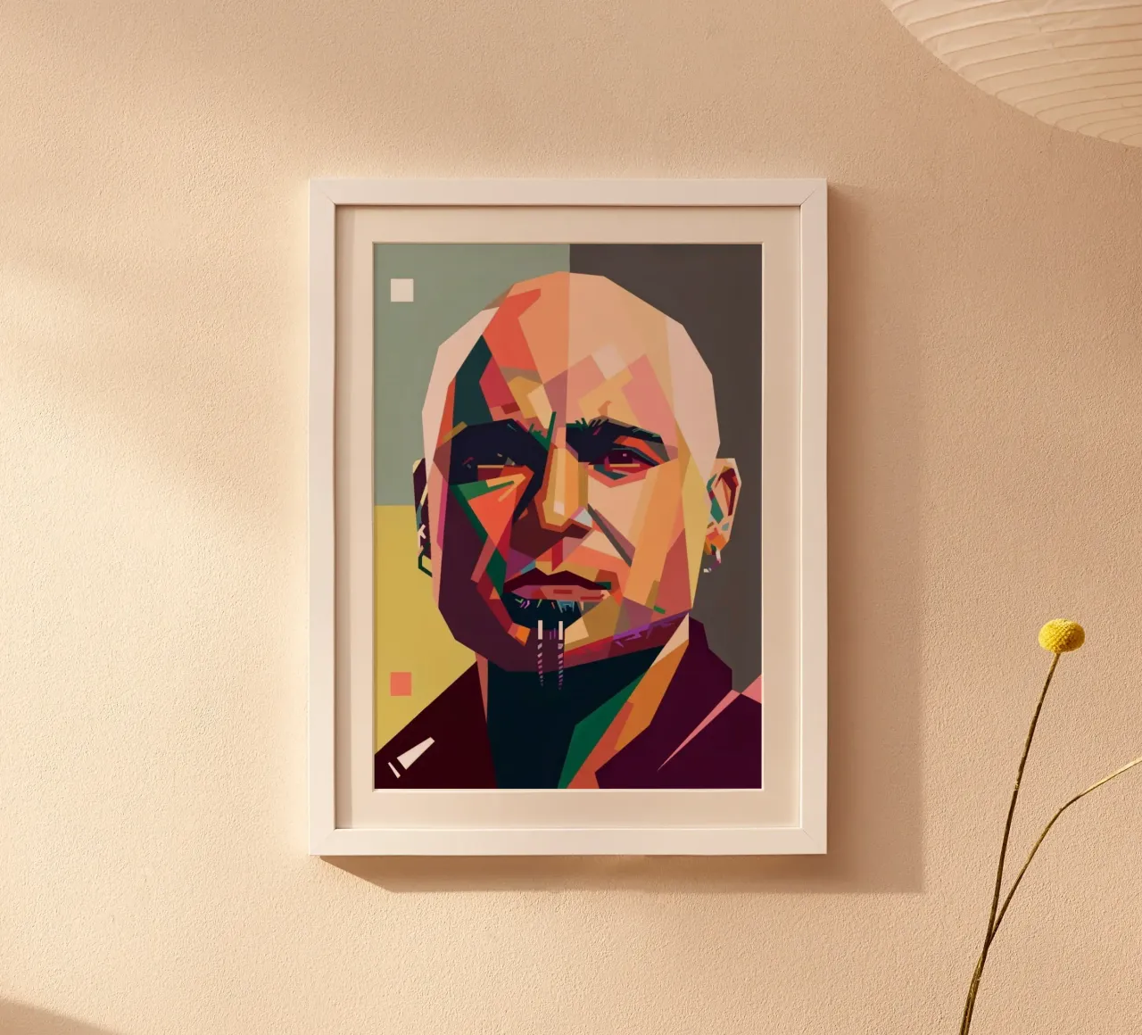 David Draiman Disturbed vocalist poster by Hantamrata