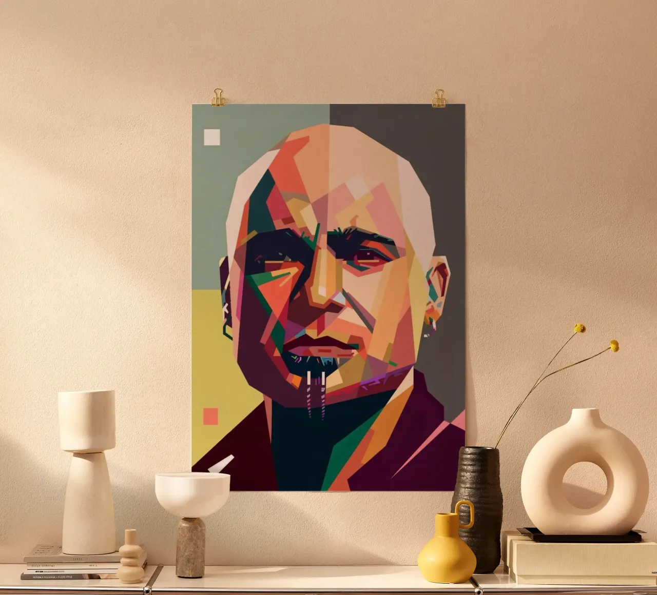 David Draiman Disturbed vocalist poster by Hantamrata