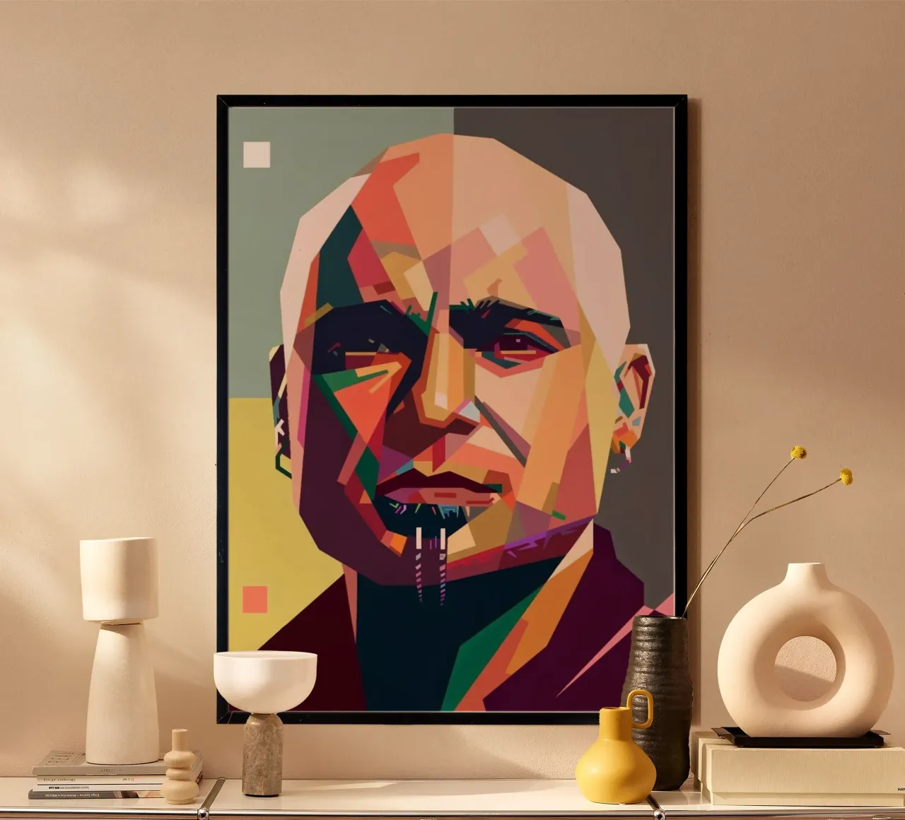 David Draiman Disturbed vocalist poster by Hantamrata