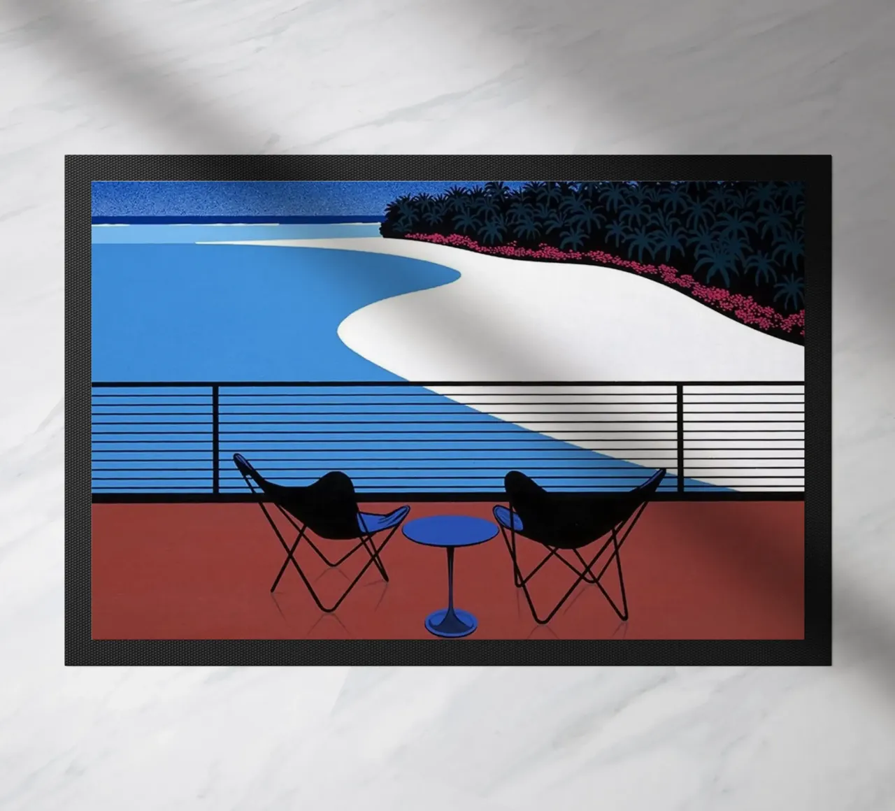 Posti a sedere fronte mare Nagai Art zerbino da Perdana shop