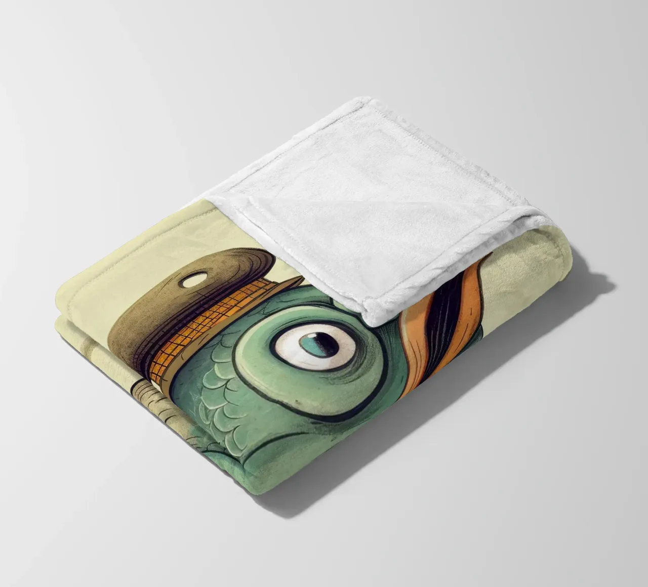 Aringa retrò coperta in pile da Funny Animals