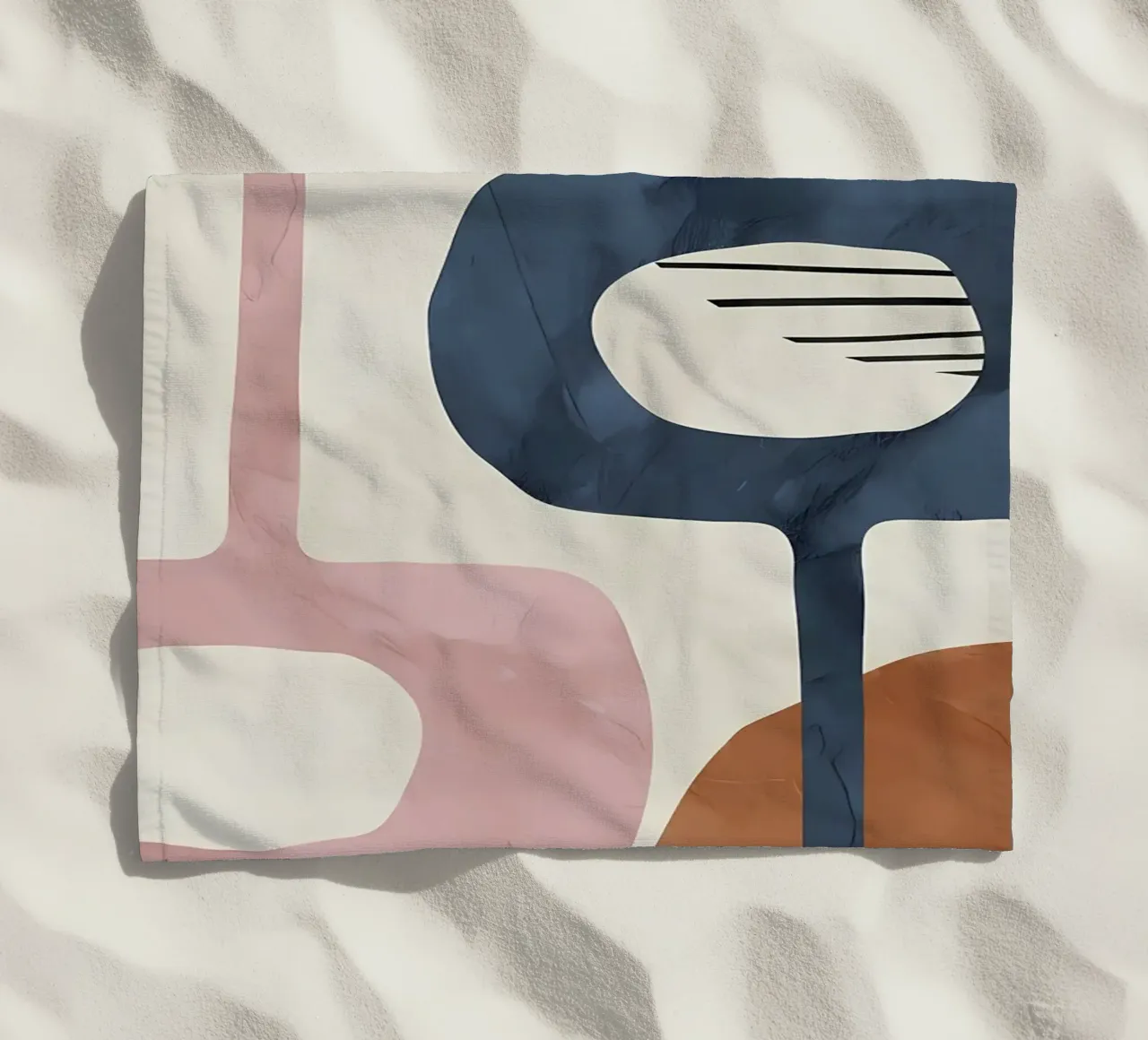 ASTRATTO ORGANICO 43A telo mare da Rebecca Clark Wyrick