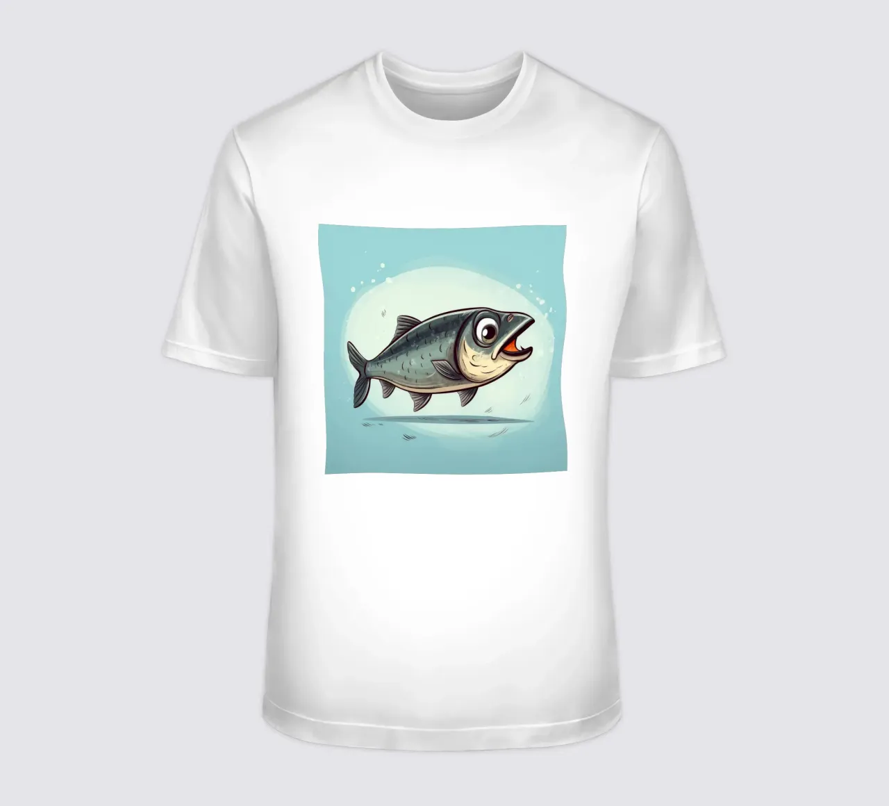 Aringa retrò t-shirt da Funny Animals
