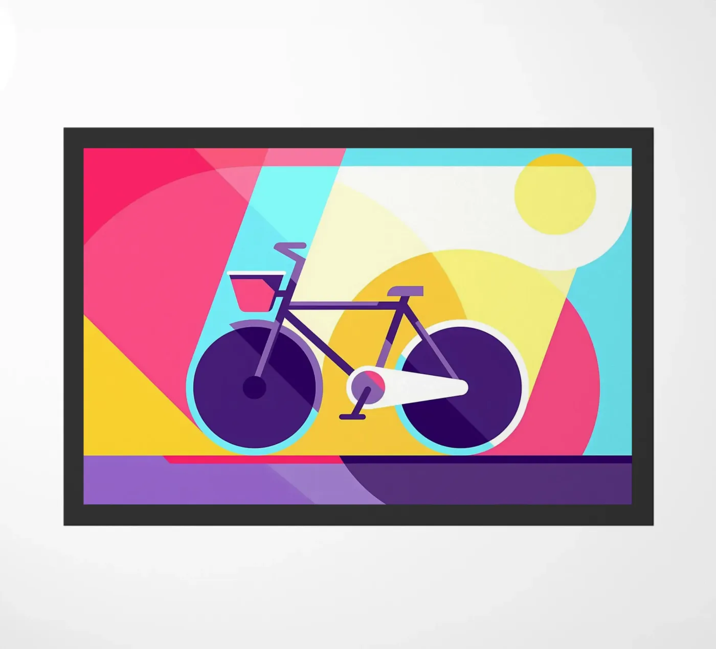 City bike Fußmatte von Albert S Jacob