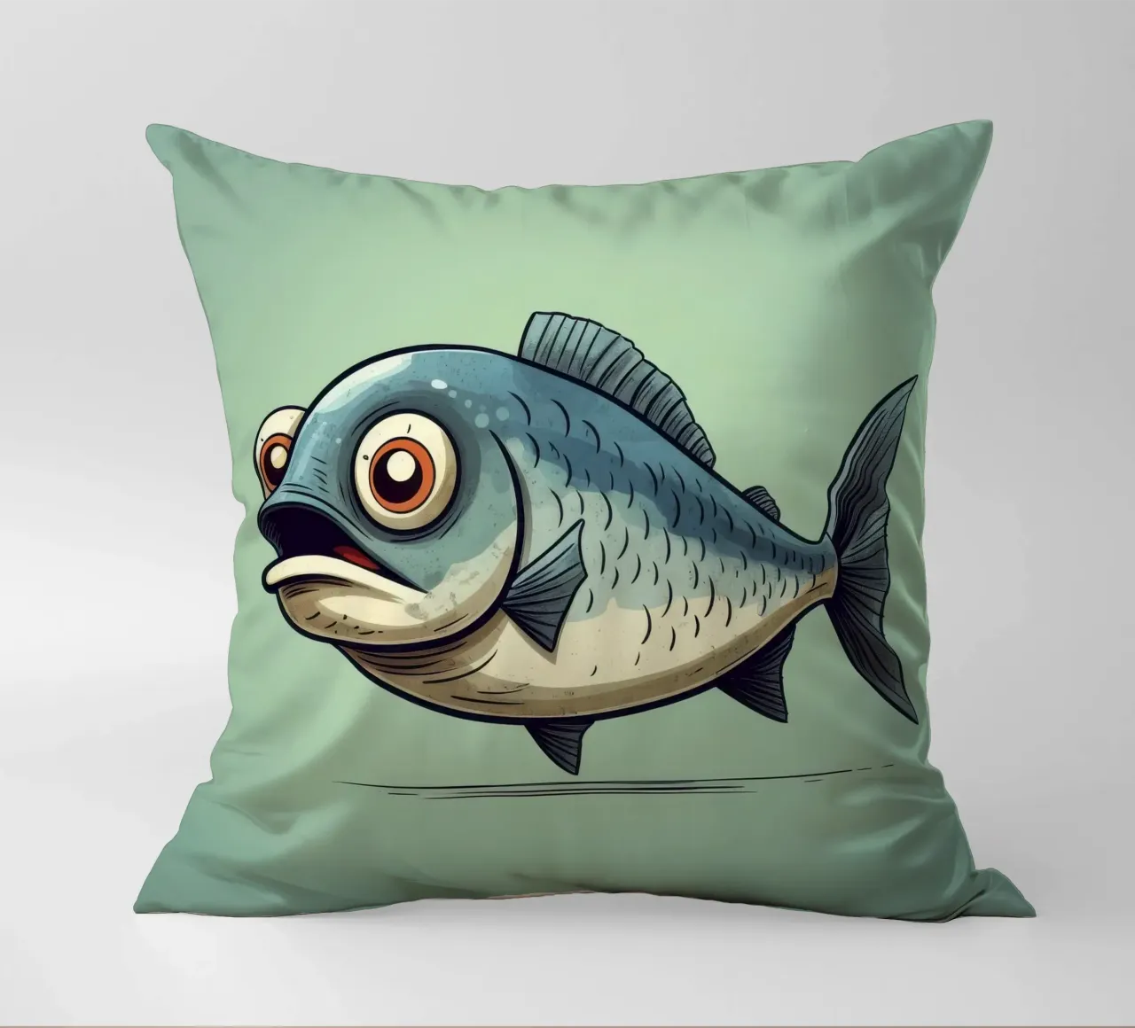 Aringa retrò cuscino da Funny Animals
