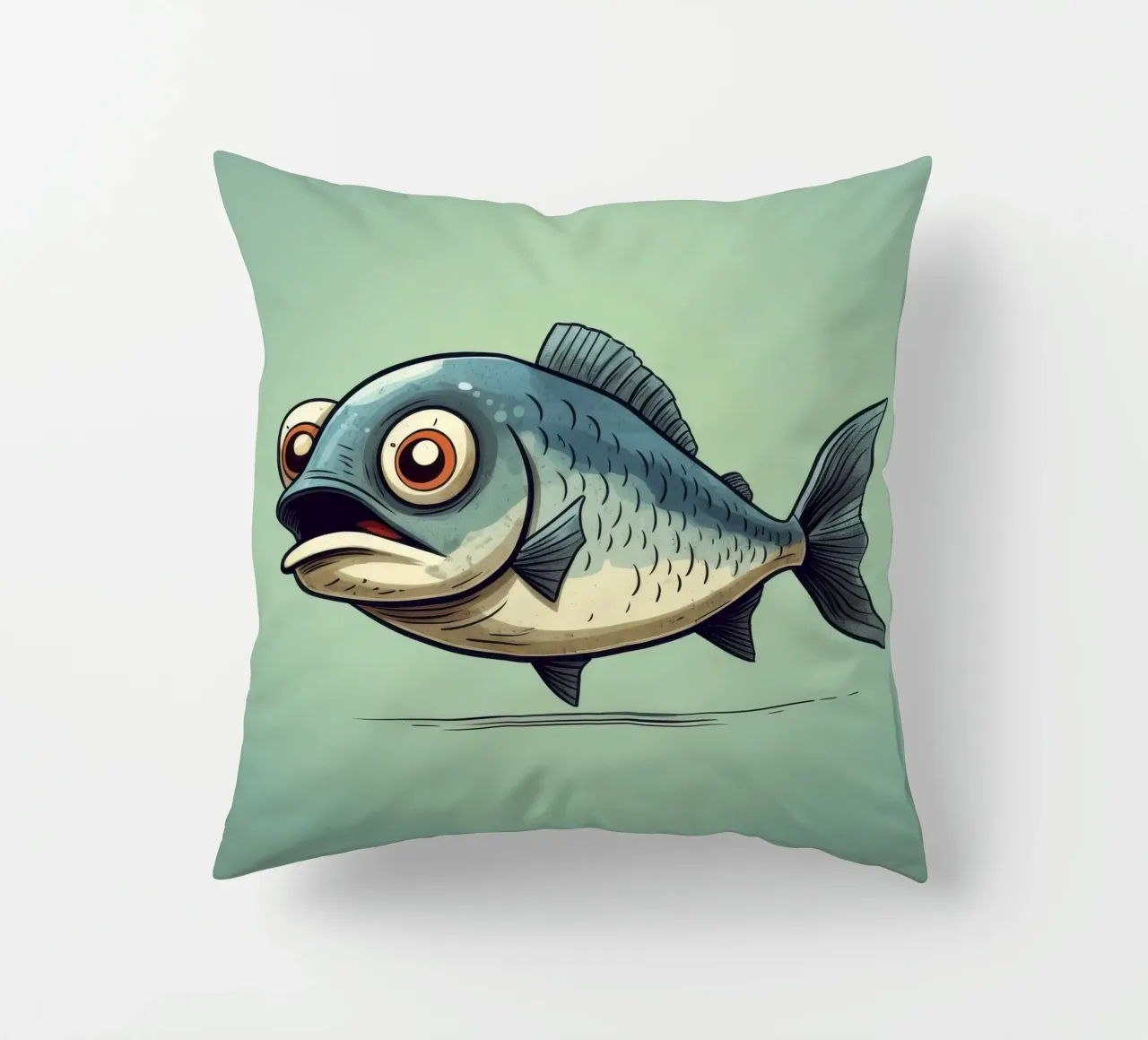 Aringa retrò cuscino da Funny Animals