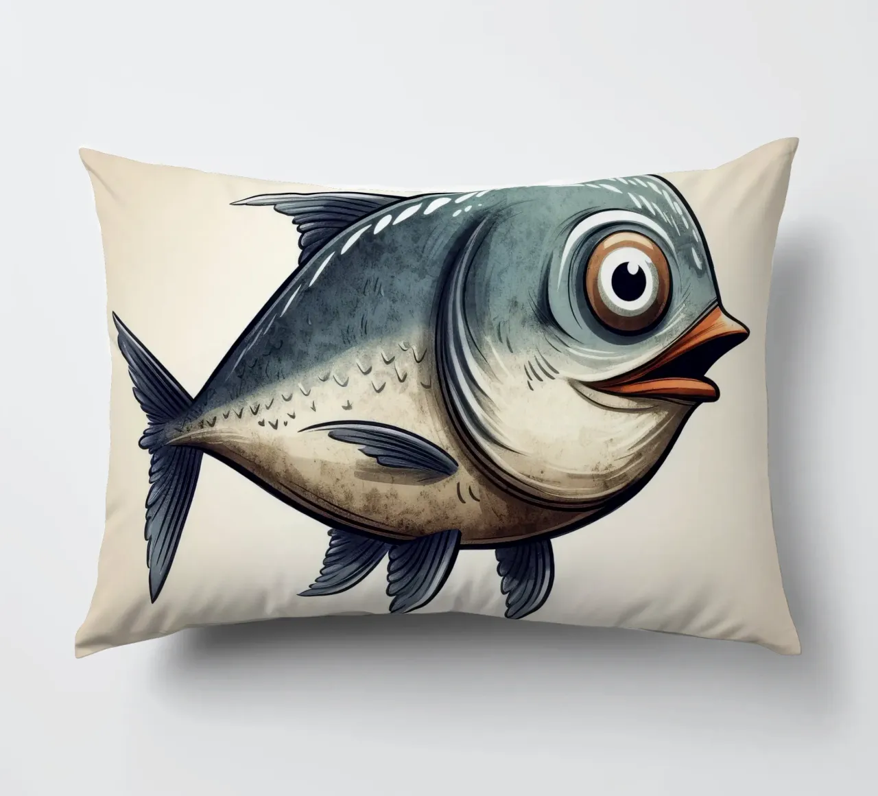 Aringa retrò cuscino da Funny Animals