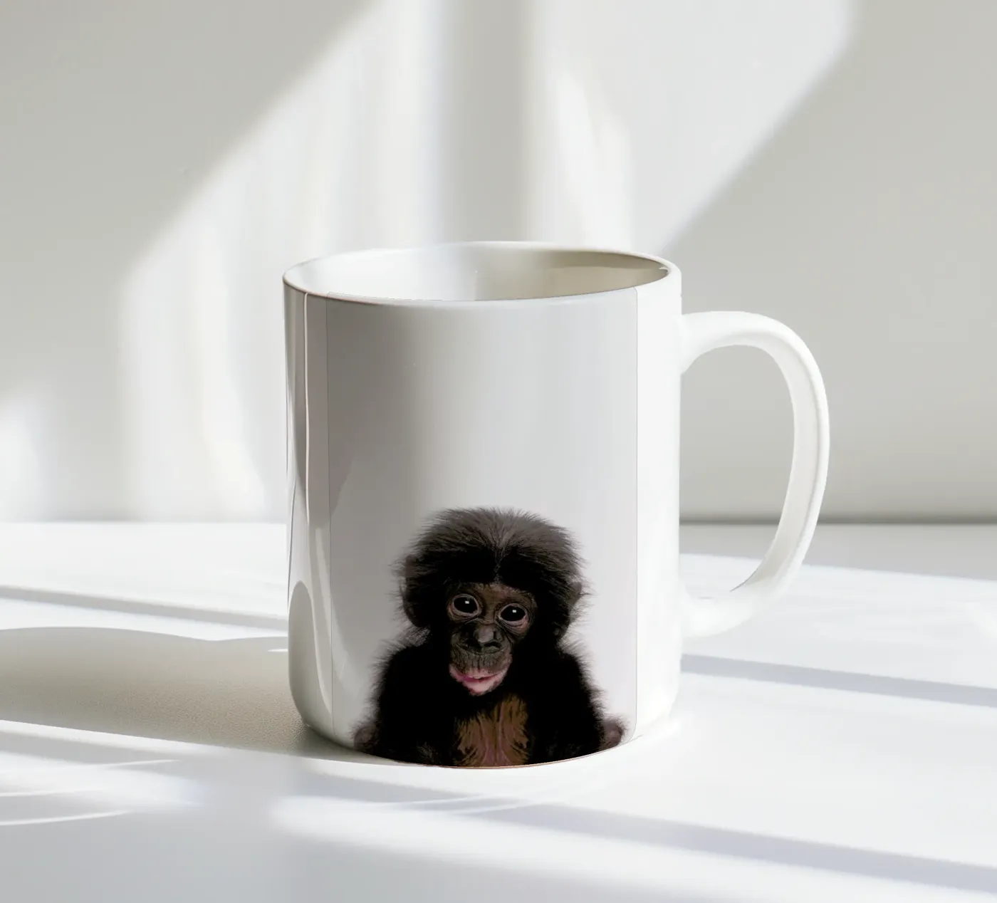 Bonobo ceramic mug by Paws & Claws