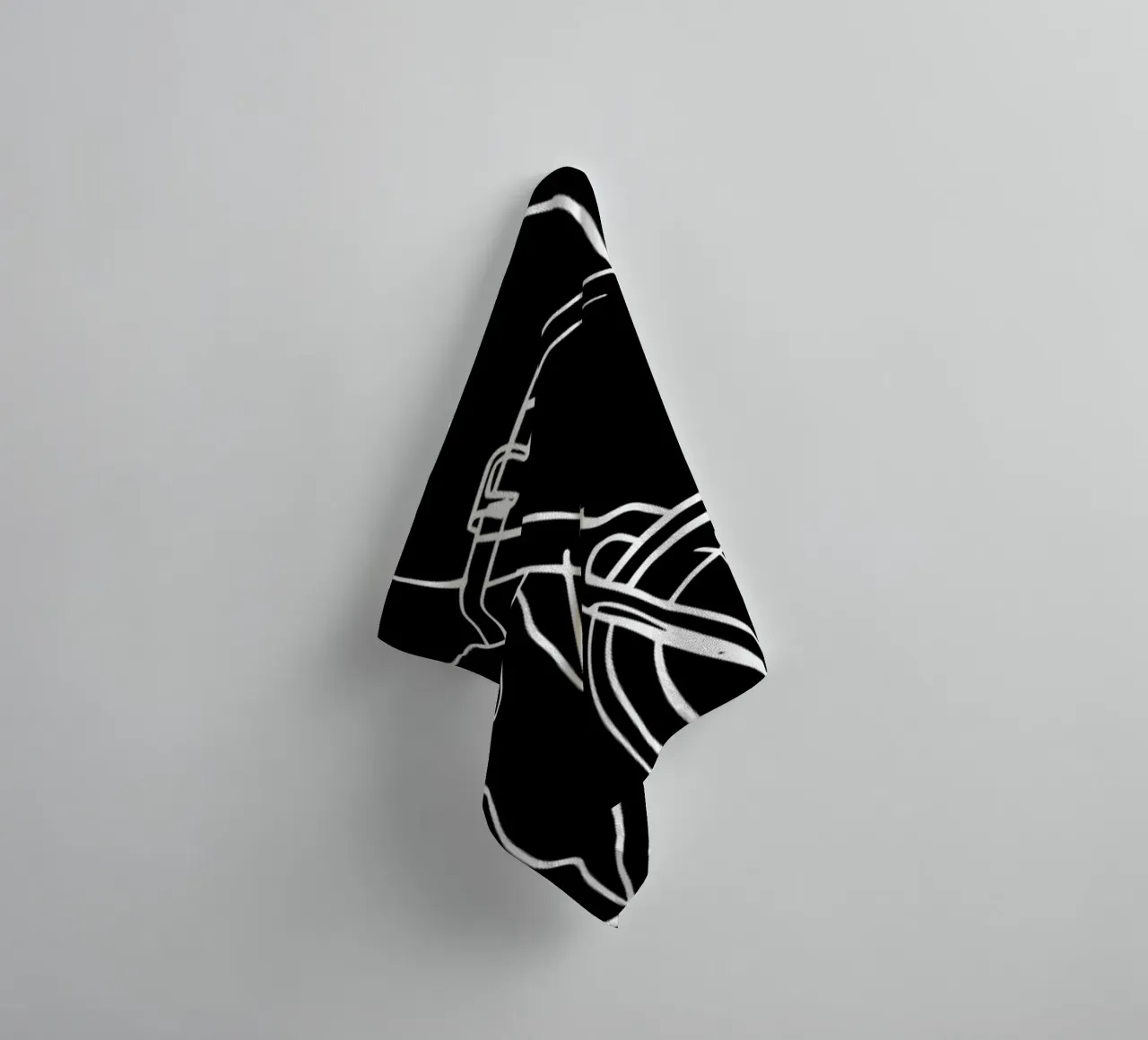 Fiets badhanddoek van Albert S Jacob