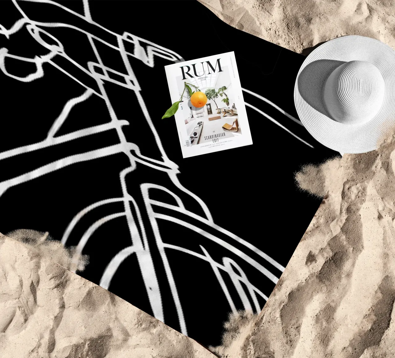 Bicicletta telo mare da Albert S Jacob