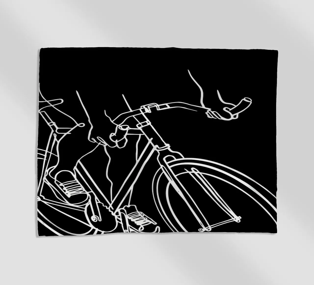 Bicicletta telo mare da Albert S Jacob