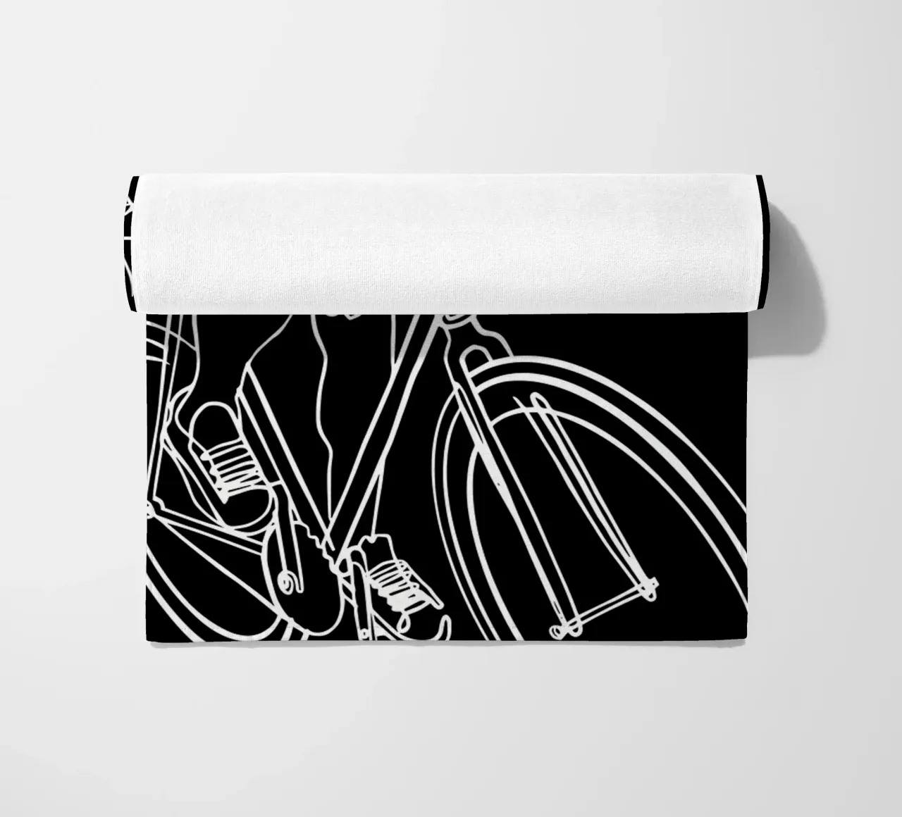 Bicicletta telo mare da Albert S Jacob