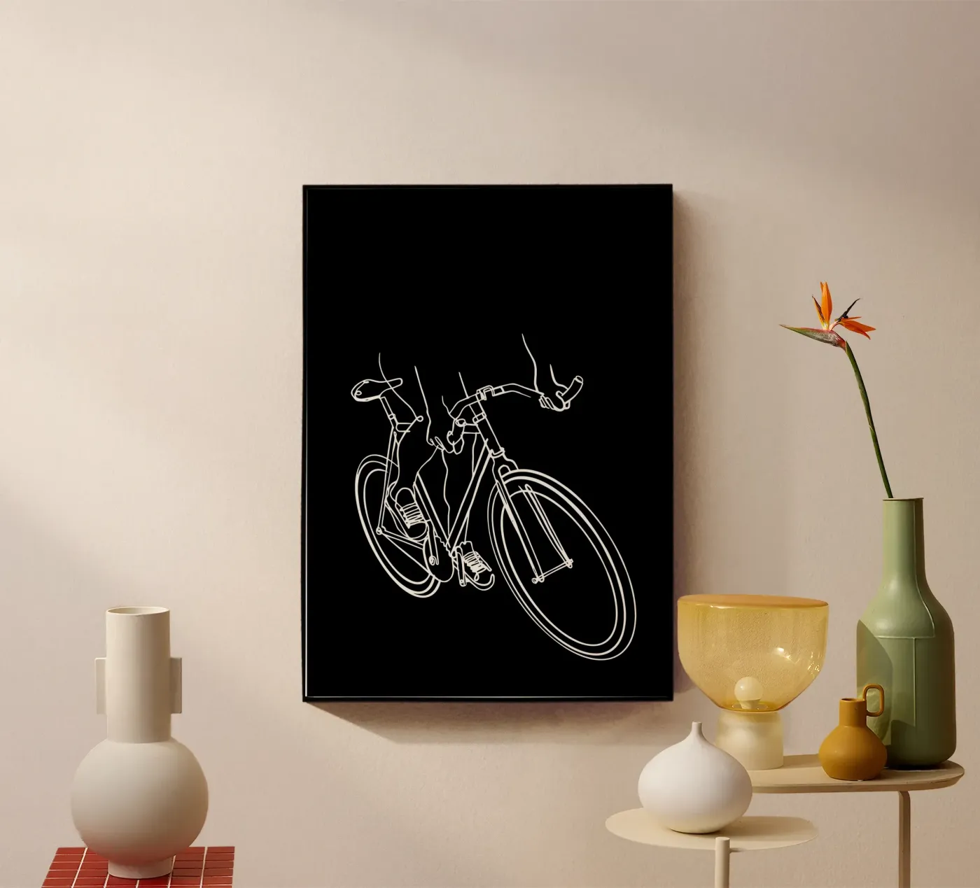 Bicycle plexiglass da Albert S Jacob