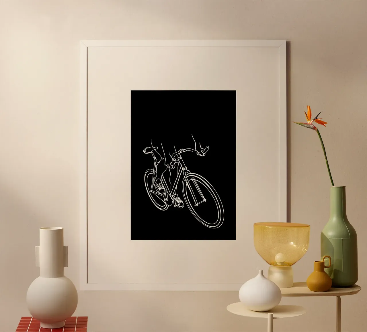 Bicycle poster by Albert S Jacob
