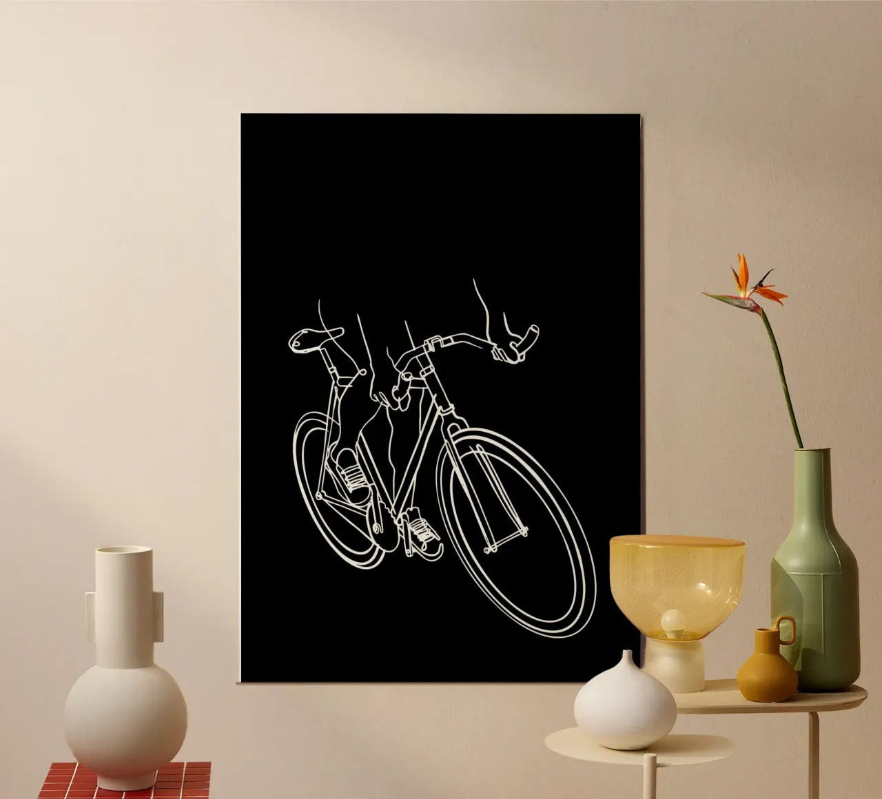 Bicycle poster by Albert S Jacob